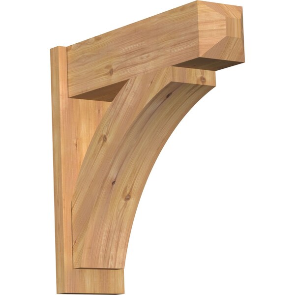 Ekena Millwork Thorton Smooth Craftsman Outlooker, Western Red Cedar, 7 1/2"W x 26"D x 26"H OUT08X26X26THR04SWR - main